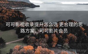 可可影视收录提升怎么选 更合理的思路方案，可可影片会员