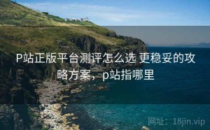 P站正版平台测评怎么选 更稳妥的攻略方案，p站指哪里