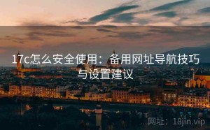 17c怎么安全使用：备用网址导航技巧与设置建议