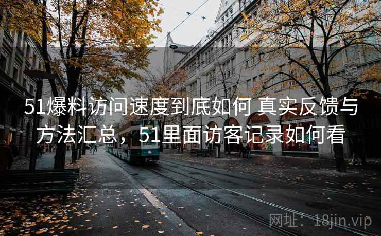 51爆料访问速度到底如何 真实反馈与方法汇总,51里面访客记录如何看 51爆料访问速度到底如何 真实反馈与方法汇总,51里面访客记录如何看